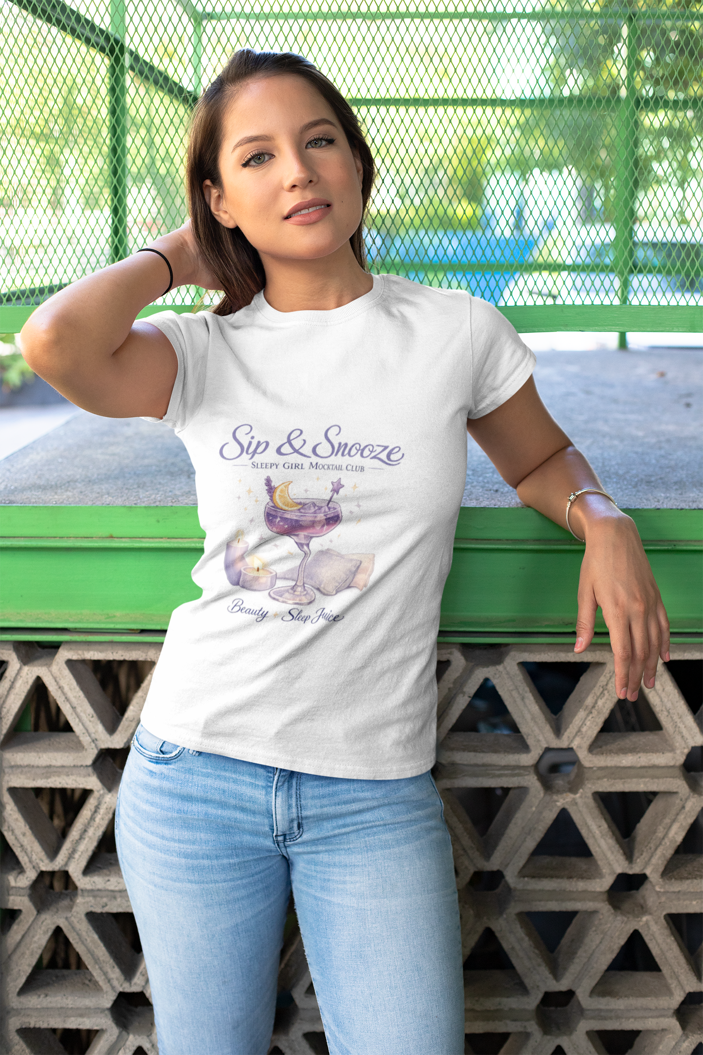 Sip & Snooze "Beauty Sleep Juice" Tee — Sleep Club Graphic T-Shirt