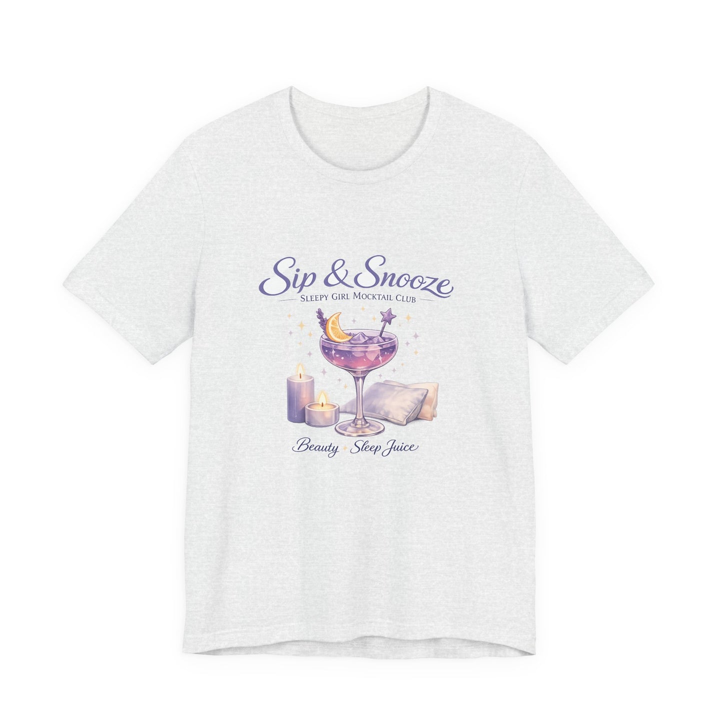 Sip & Snooze "Beauty Sleep Juice" Tee — Sleep Club Graphic T-Shirt