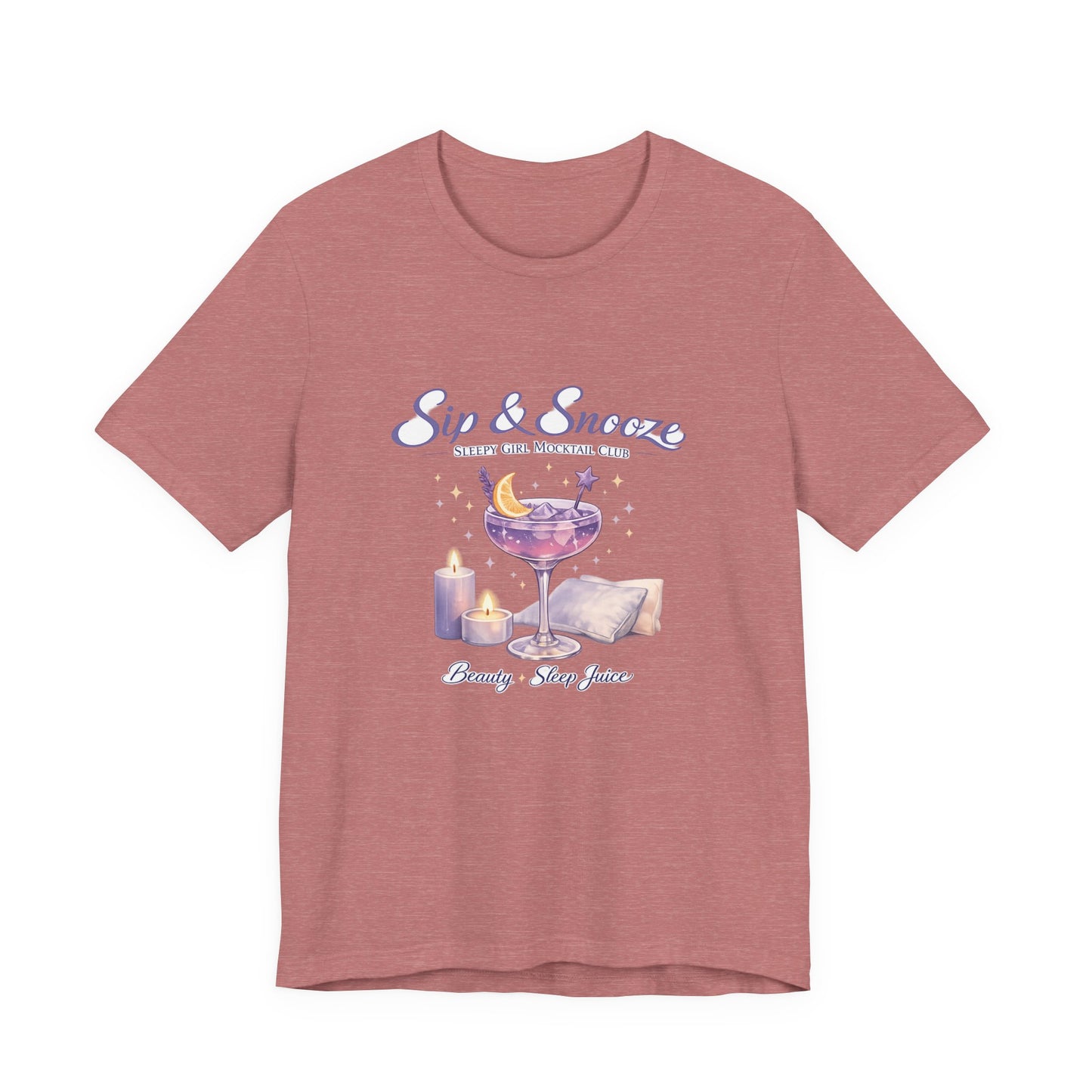 Sip & Snooze "Beauty Sleep Juice" Tee — Sleep Club Graphic T-Shirt