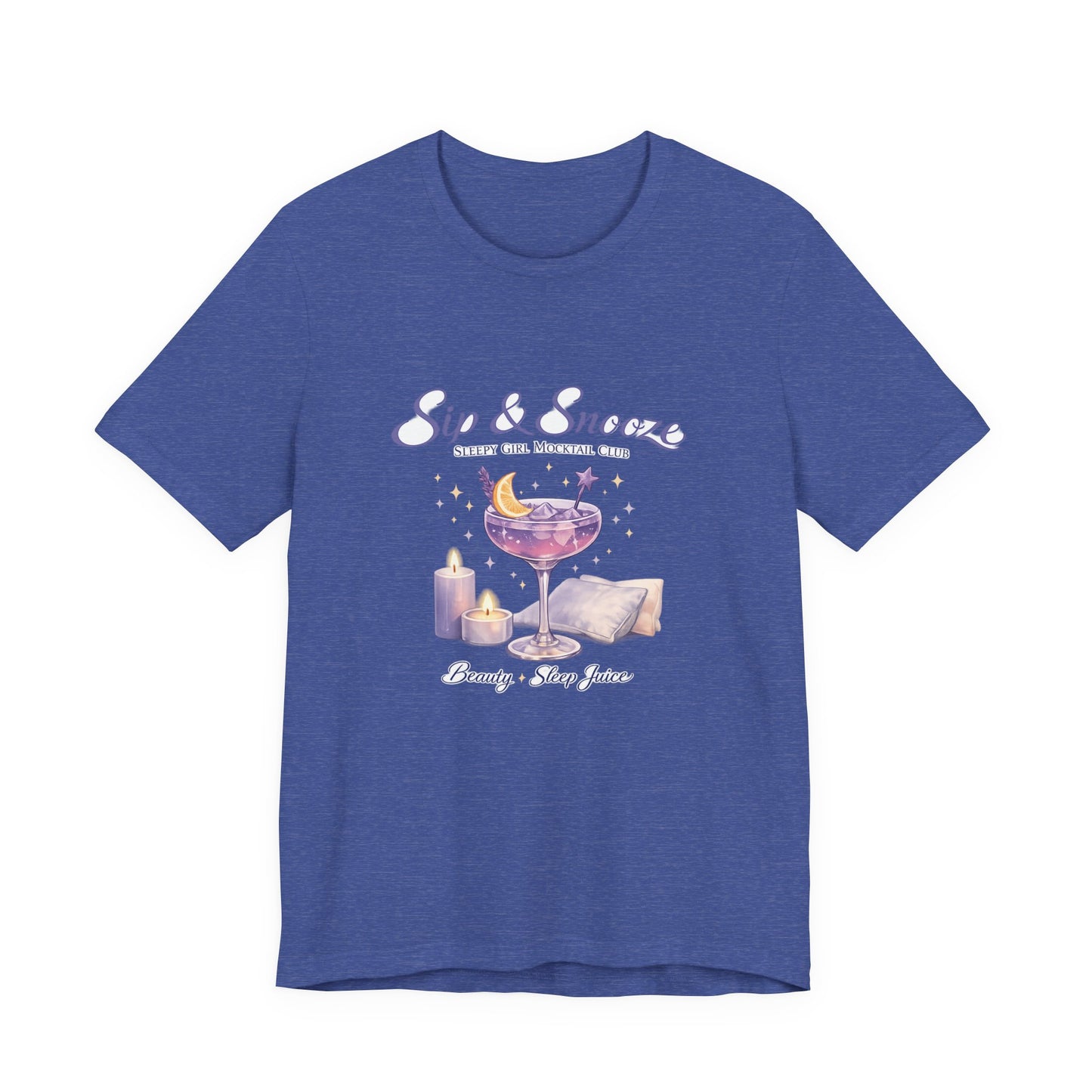 Sip & Snooze "Beauty Sleep Juice" Tee — Sleep Club Graphic T-Shirt