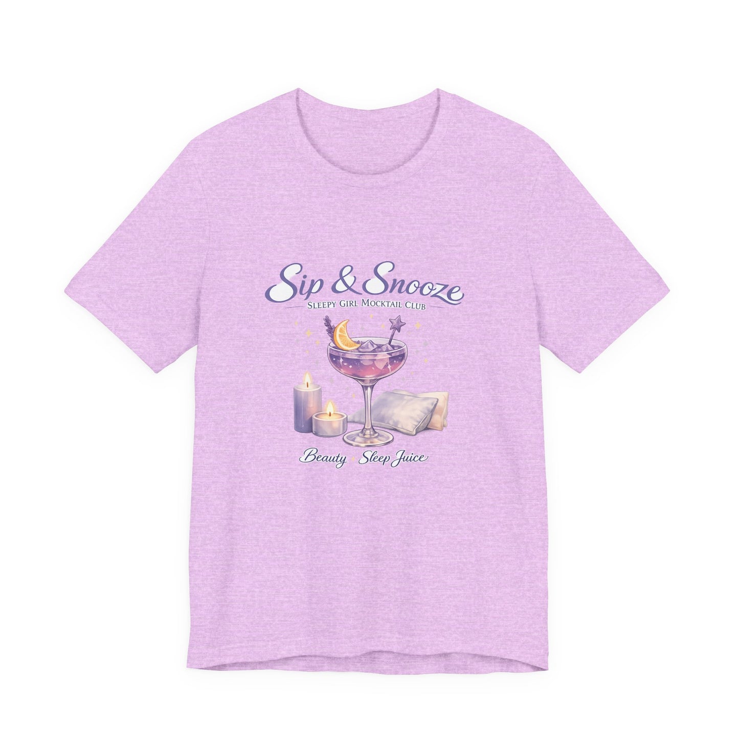 Sip & Snooze "Beauty Sleep Juice" Tee — Sleep Club Graphic T-Shirt