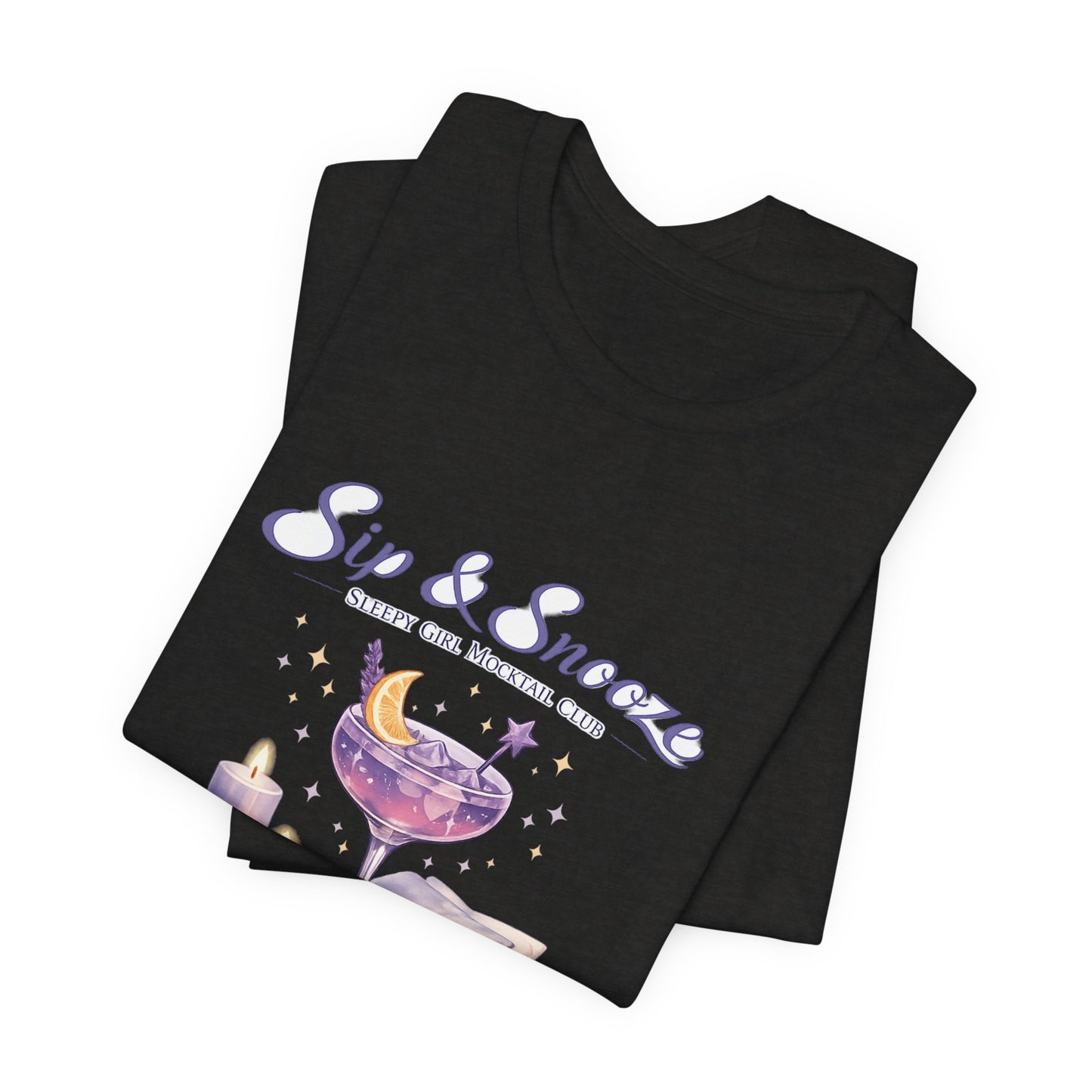 Sip & Snooze "Beauty Sleep Juice" Tee — Sleep Club Graphic T-Shirt