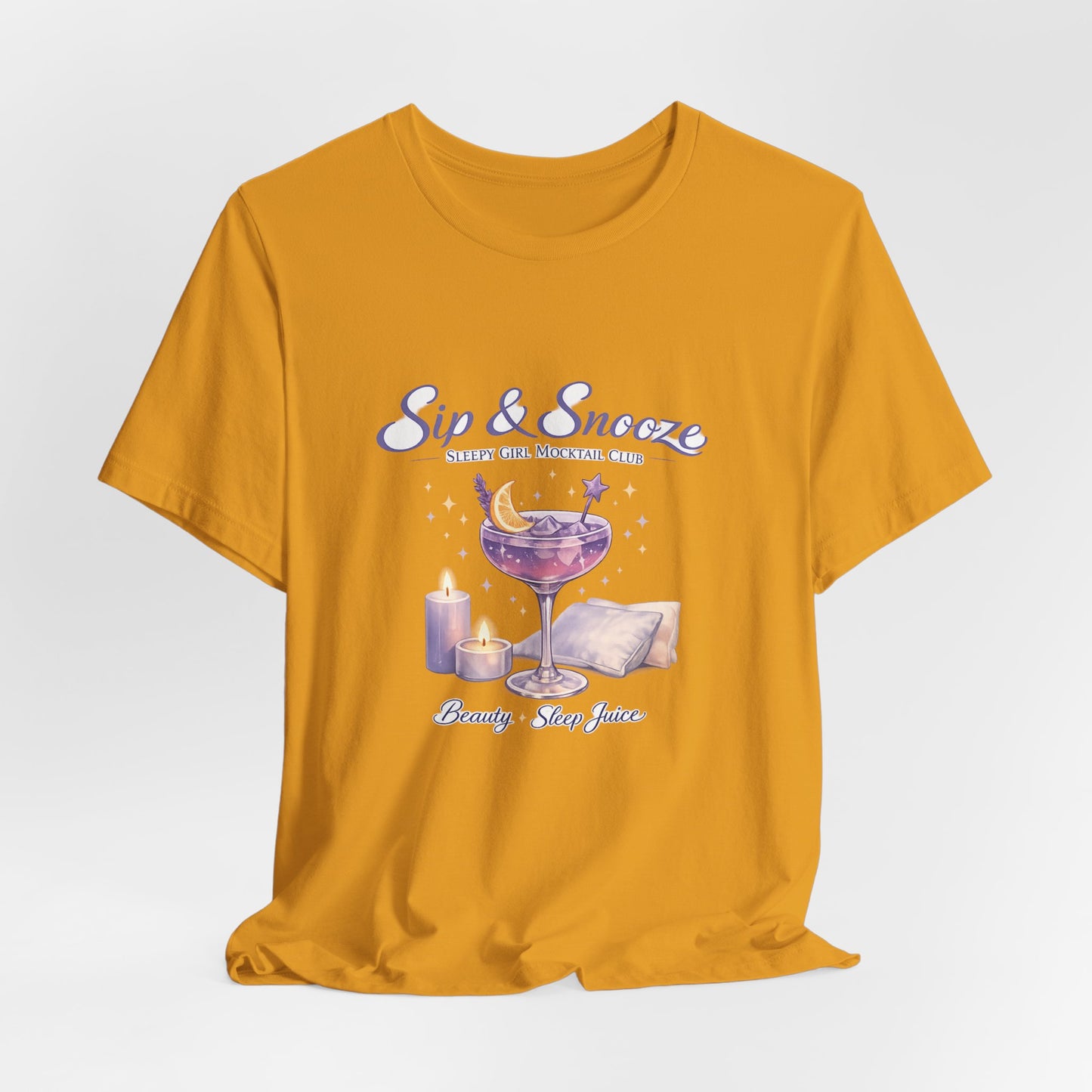Sip & Snooze "Beauty Sleep Juice" Tee — Sleep Club Graphic T-Shirt