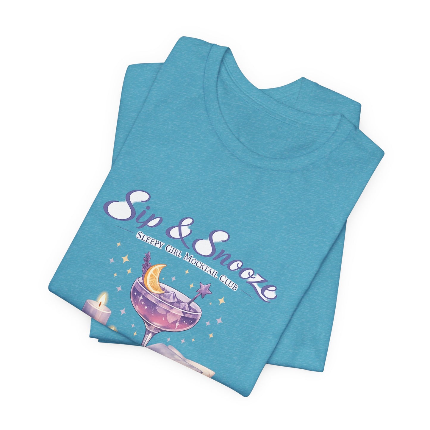 Sip & Snooze "Beauty Sleep Juice" Tee — Sleep Club Graphic T-Shirt