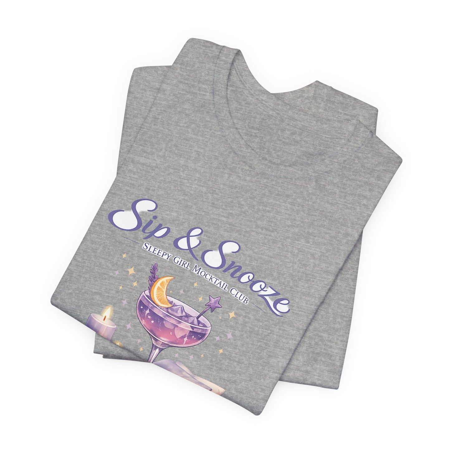 Sip & Snooze "Beauty Sleep Juice" Tee — Sleep Club Graphic T-Shirt