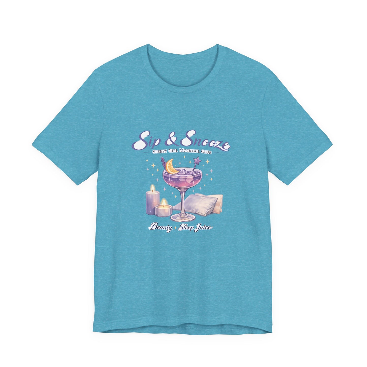 Sip & Snooze "Beauty Sleep Juice" Tee — Sleep Club Graphic T-Shirt
