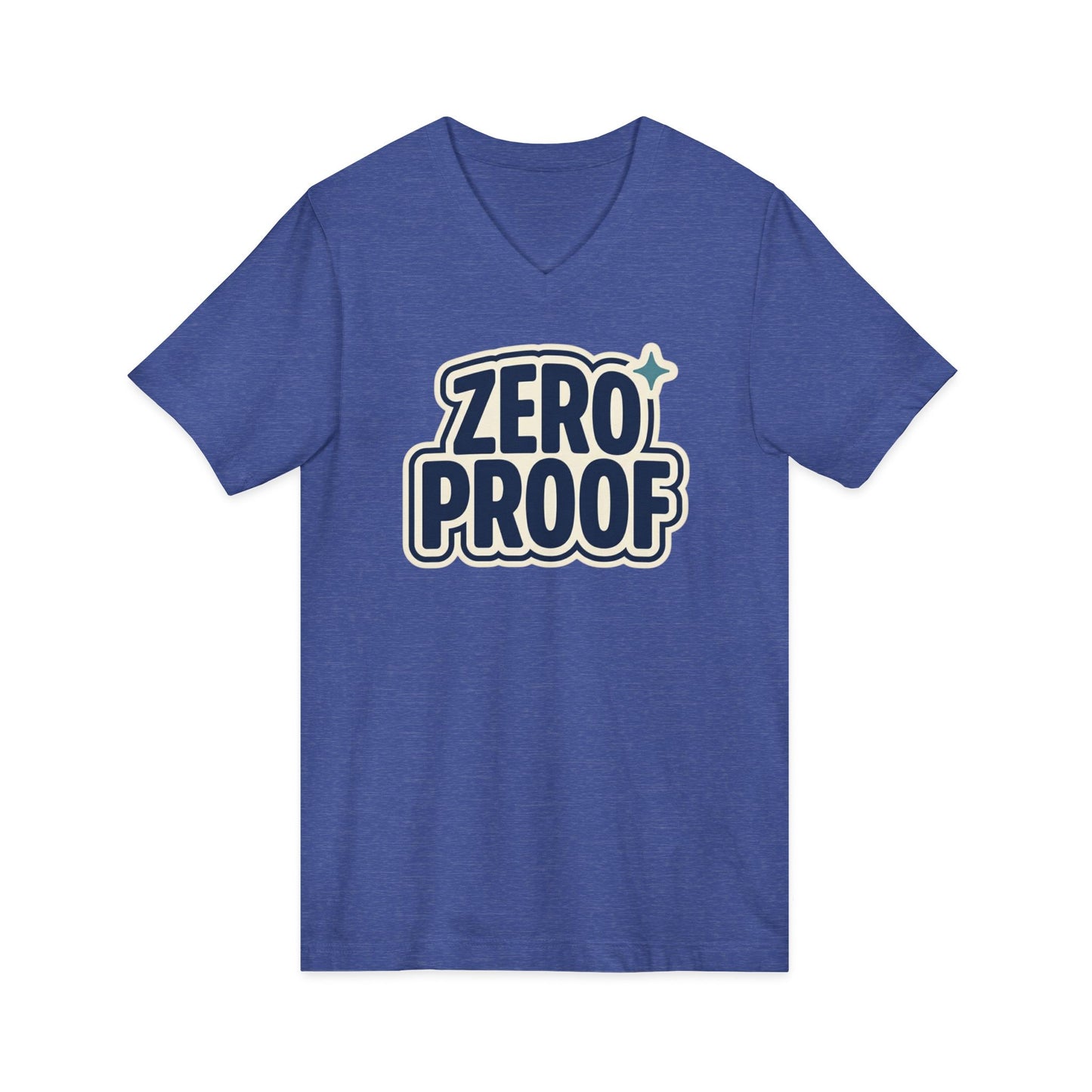 Mocktail Lifestyle V-Neck Tee — Helpful for Recovering Soles