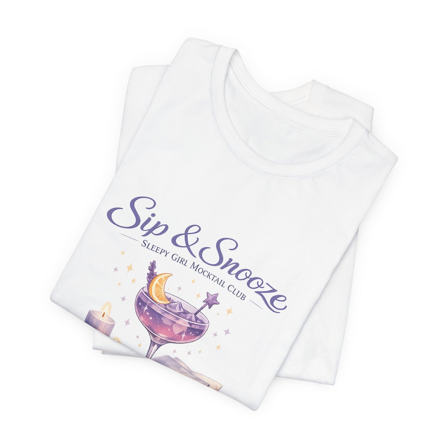 Sip & Snooze "Beauty Sleep Juice" Tee — Sleep Club Graphic T-Shirt