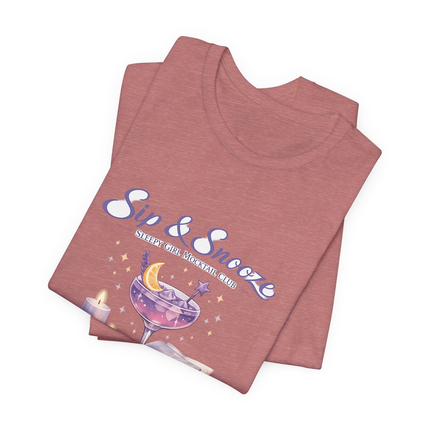 Sip & Snooze "Beauty Sleep Juice" Tee — Sleep Club Graphic T-Shirt