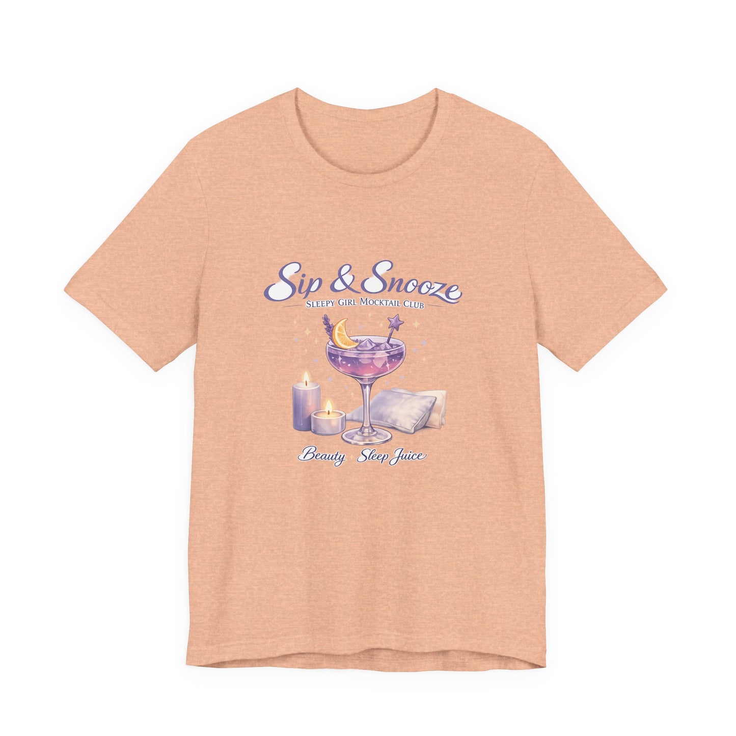 Sip & Snooze "Beauty Sleep Juice" Tee — Sleep Club Graphic T-Shirt
