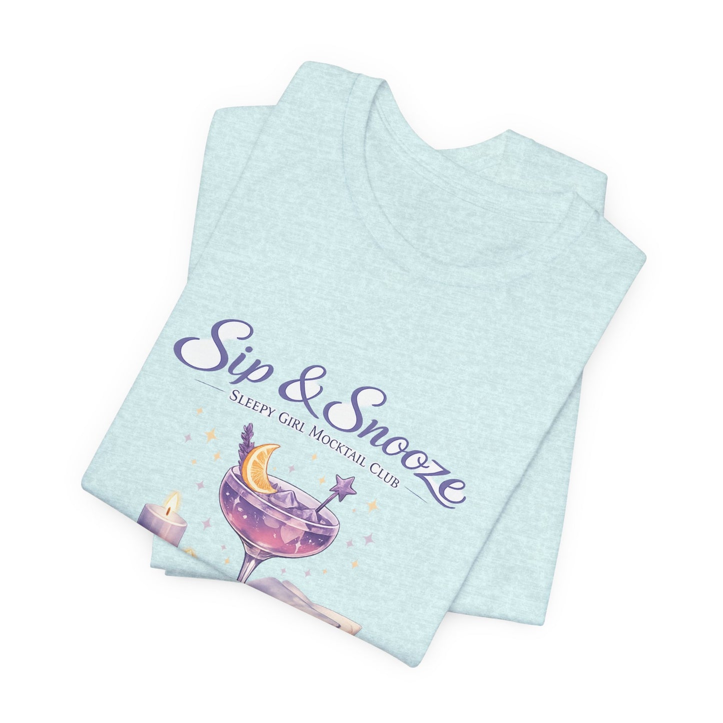 Sip & Snooze "Beauty Sleep Juice" Tee — Sleep Club Graphic T-Shirt
