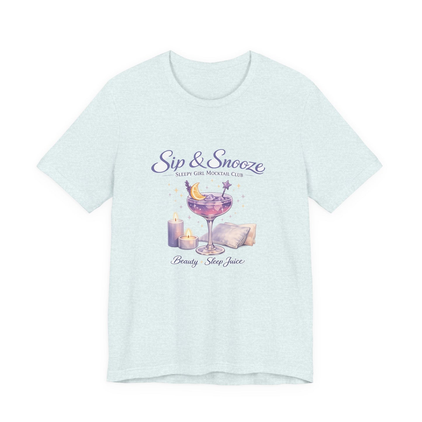 Sip & Snooze "Beauty Sleep Juice" Tee — Sleep Club Graphic T-Shirt