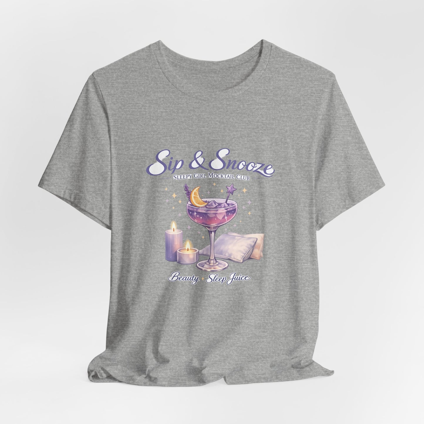 Sip & Snooze "Beauty Sleep Juice" Tee — Sleep Club Graphic T-Shirt