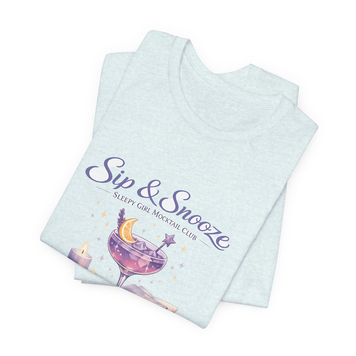 Sip & Snooze "Beauty Sleep Juice" Tee — Sleep Club Graphic T-Shirt