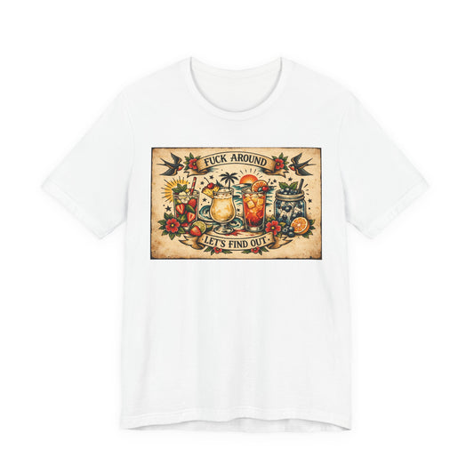 Mocktail Fun T-Shirt — Cute Drink Graphic Tee for Summer Parties