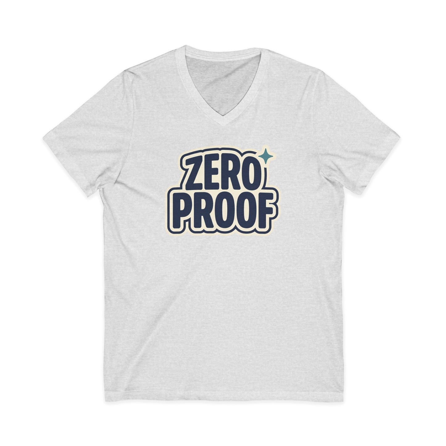 Mocktail Lifestyle V-Neck Tee — Helpful for Recovering Soles