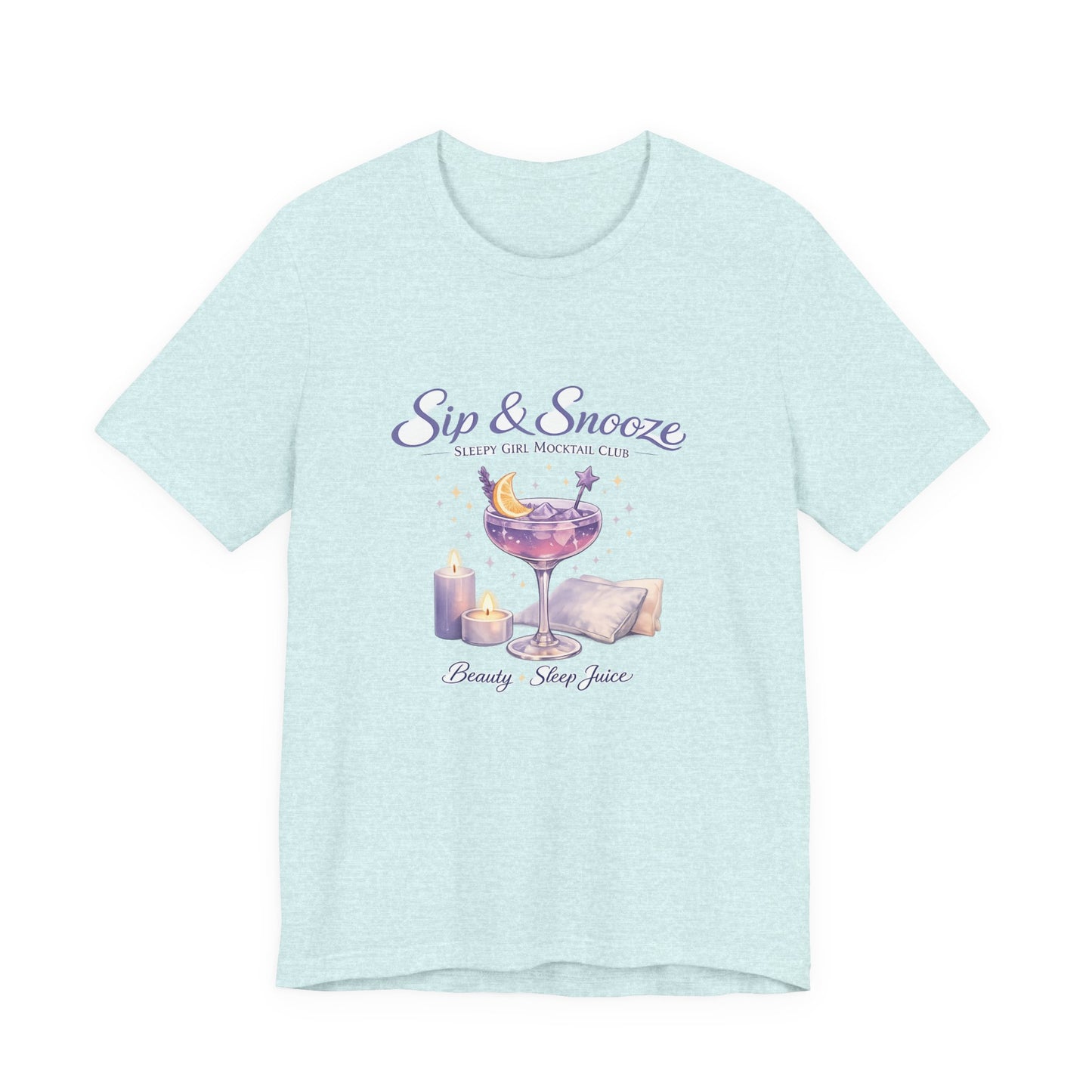 Sip & Snooze "Beauty Sleep Juice" Tee — Sleep Club Graphic T-Shirt