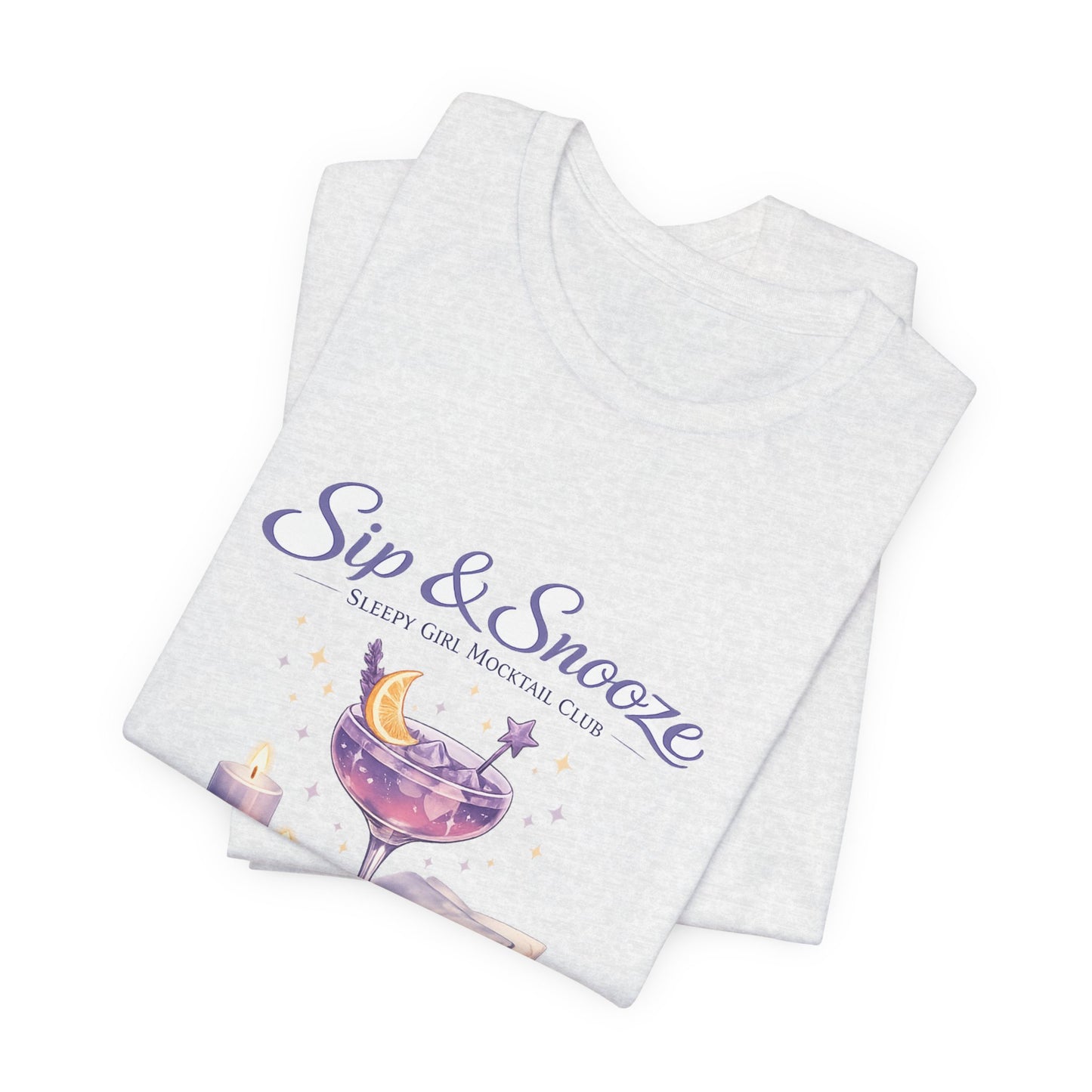 Sip & Snooze "Beauty Sleep Juice" Tee — Sleep Club Graphic T-Shirt