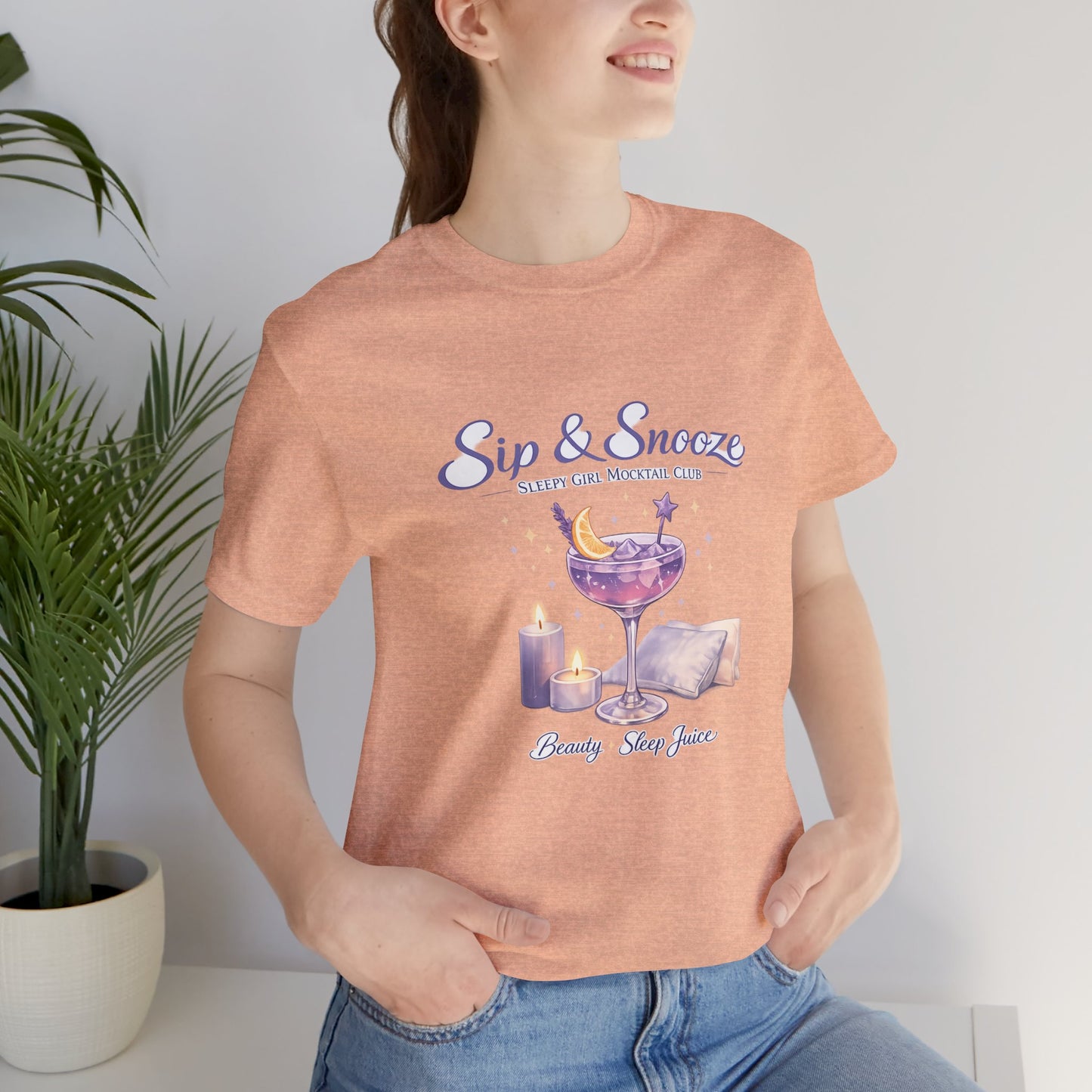 Sip & Snooze "Beauty Sleep Juice" Tee — Sleep Club Graphic T-Shirt