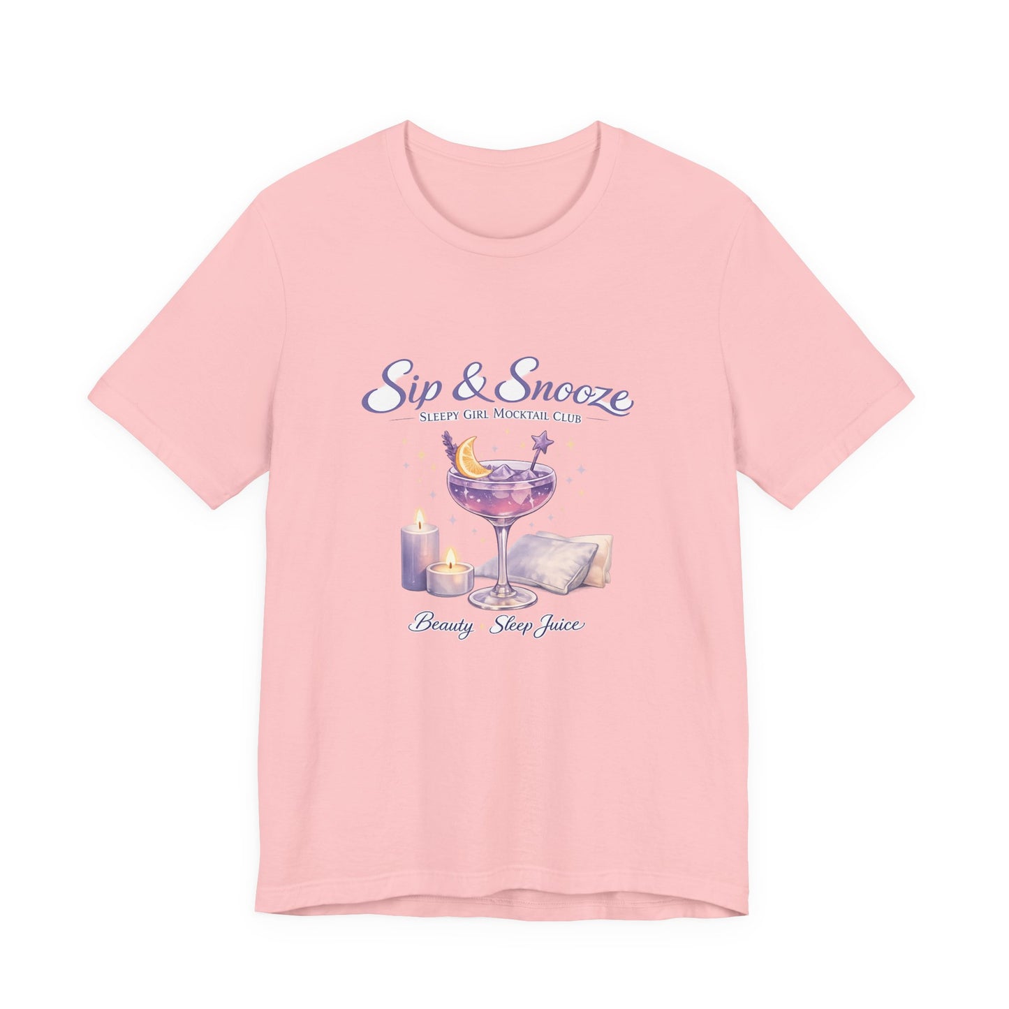 Sip & Snooze "Beauty Sleep Juice" Tee — Sleep Club Graphic T-Shirt