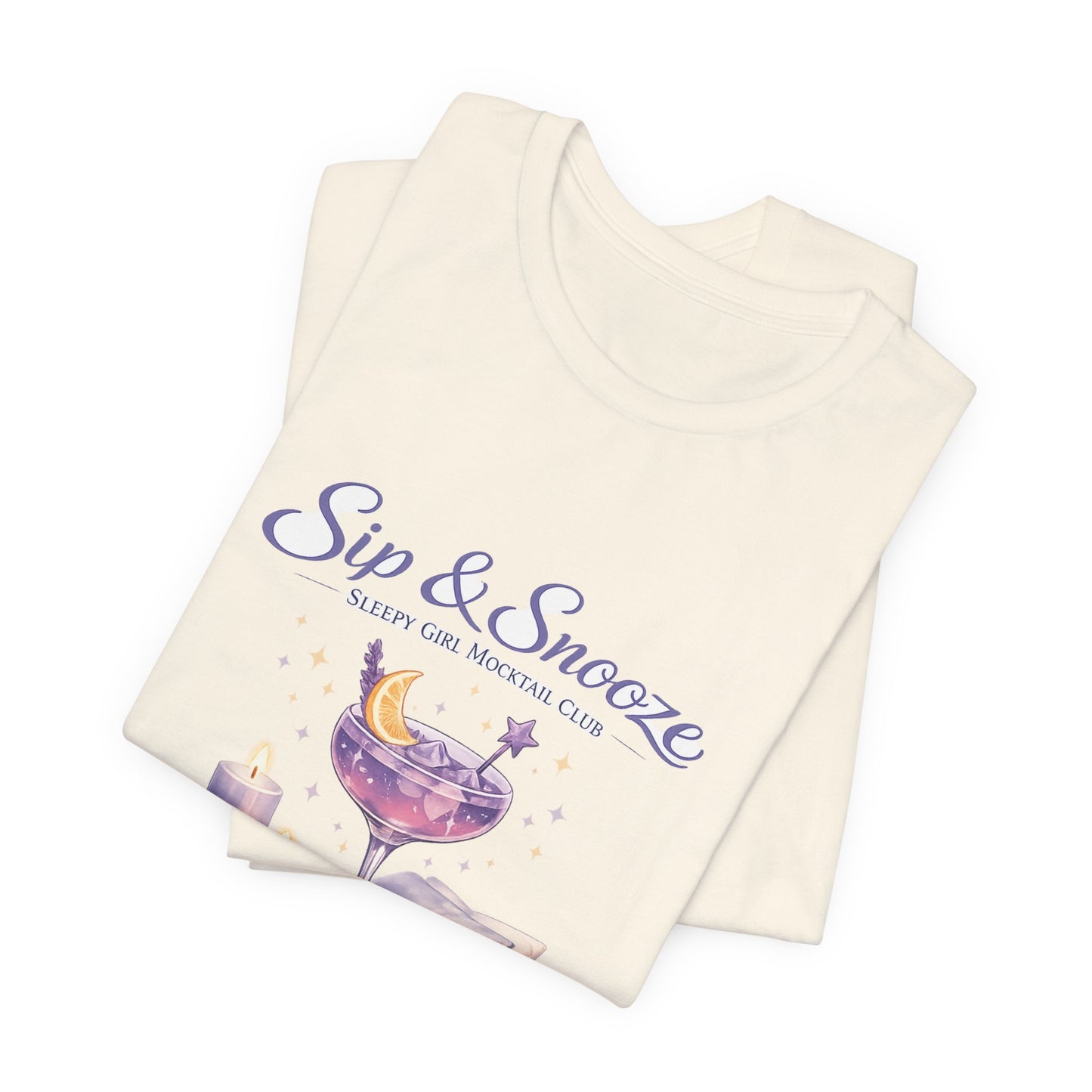 Sip & Snooze "Beauty Sleep Juice" Tee — Sleep Club Graphic T-Shirt