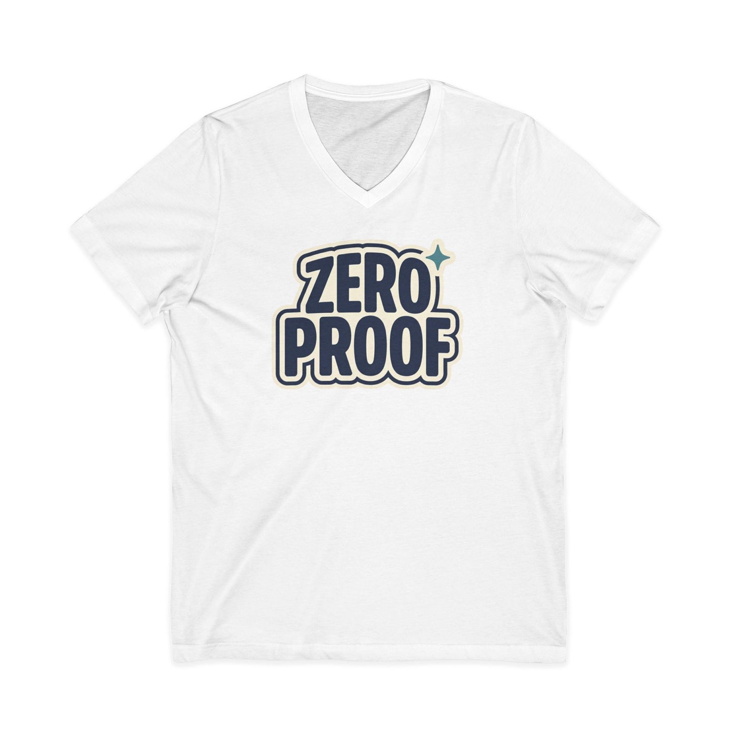Mocktail Lifestyle V-Neck Tee — Helpful for Recovering Soles