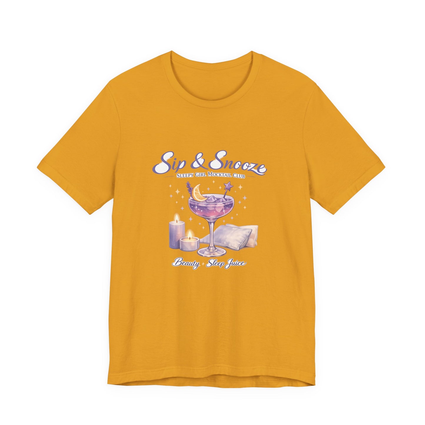 Sip & Snooze "Beauty Sleep Juice" Tee — Sleep Club Graphic T-Shirt